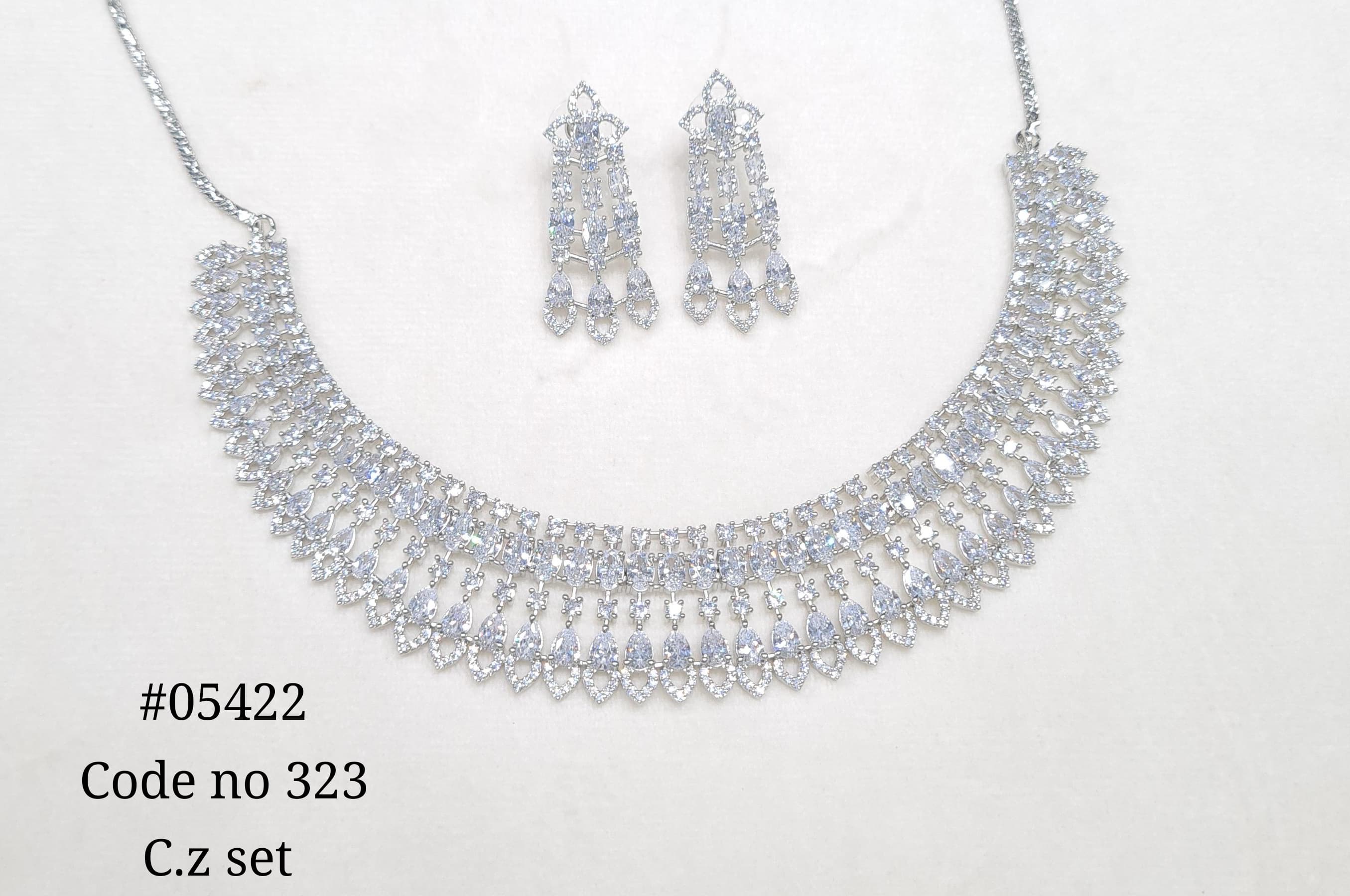 Cz Necklace 05422 - 3