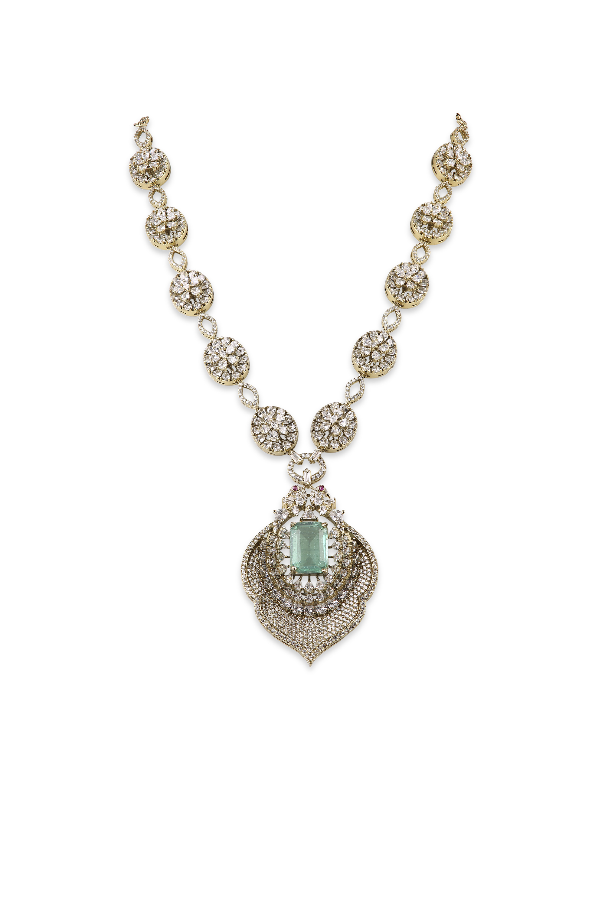 Birdhichand Long Necklace 08270 - 5