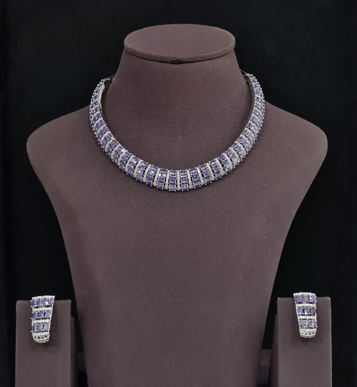 Cz Necklace 11612 - 8