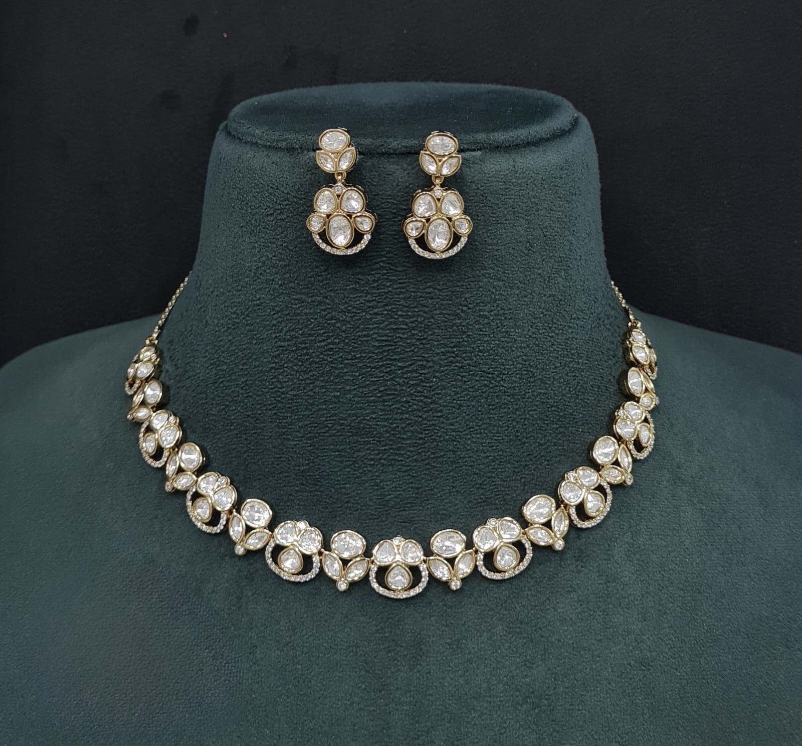 Kundan Necklace 08905 - 7