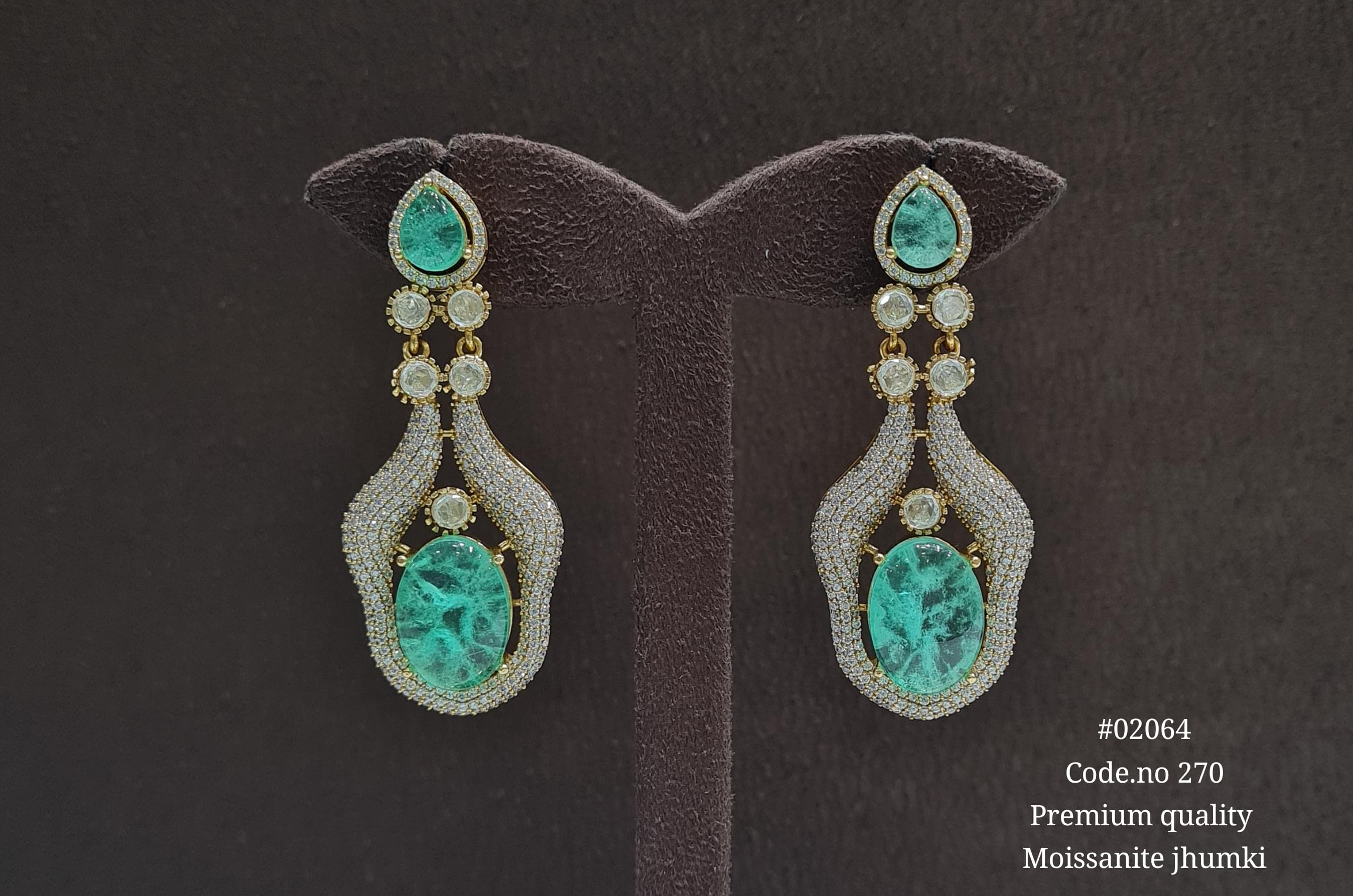 Doublet Kundan Earings 02064 - 5
