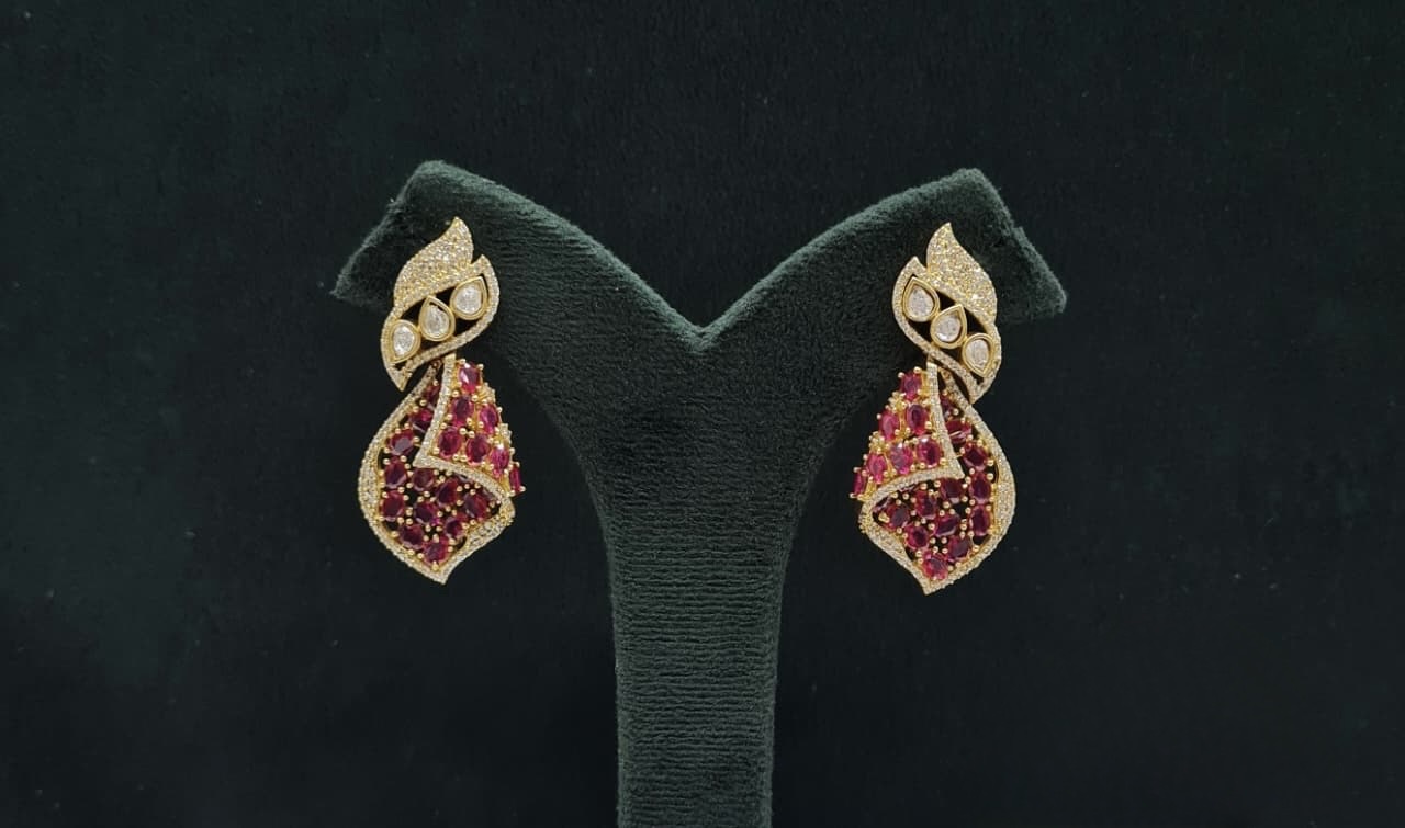 Kundan Earrings 08203