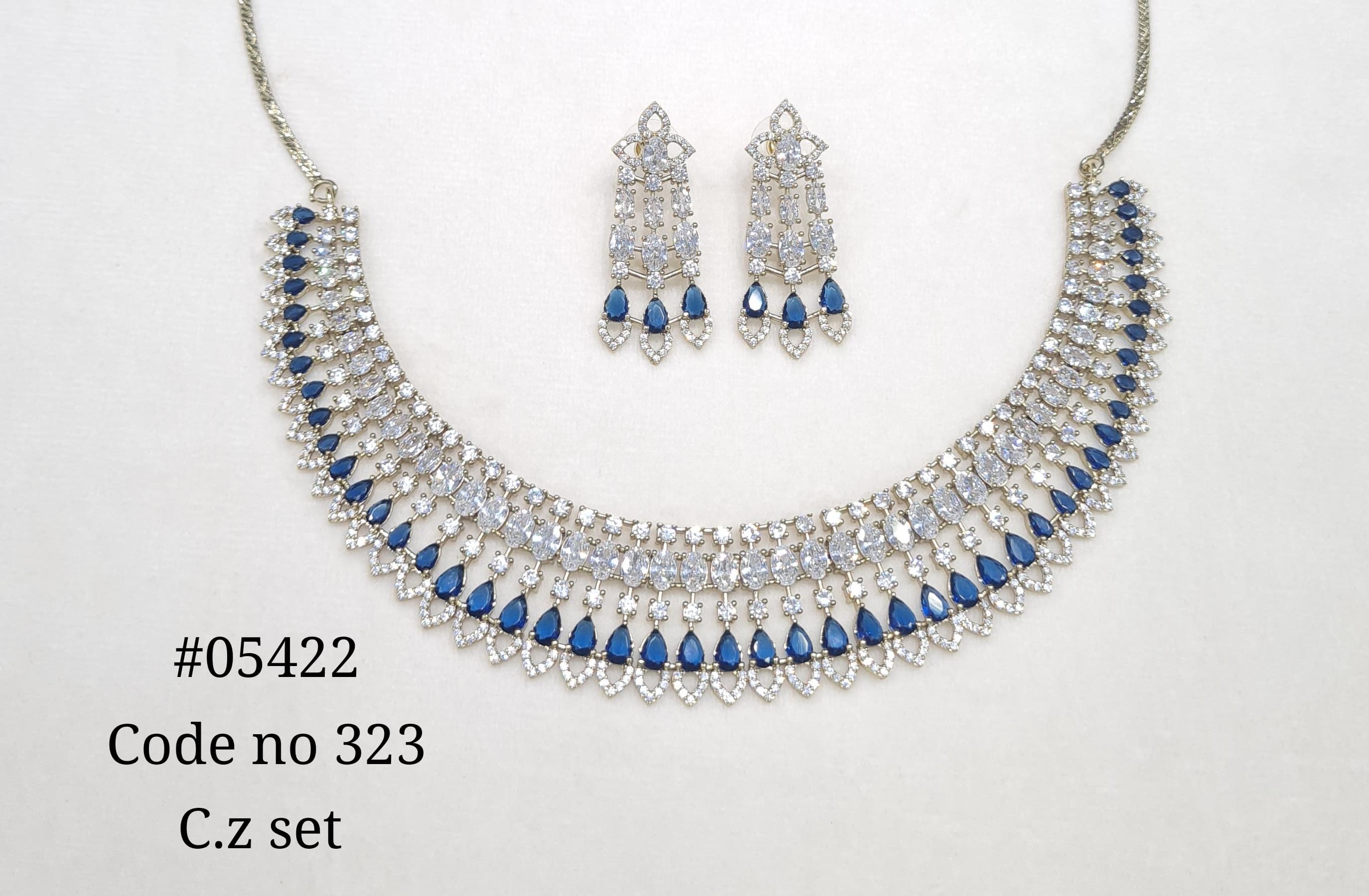 Cz Necklace 05422 - 9