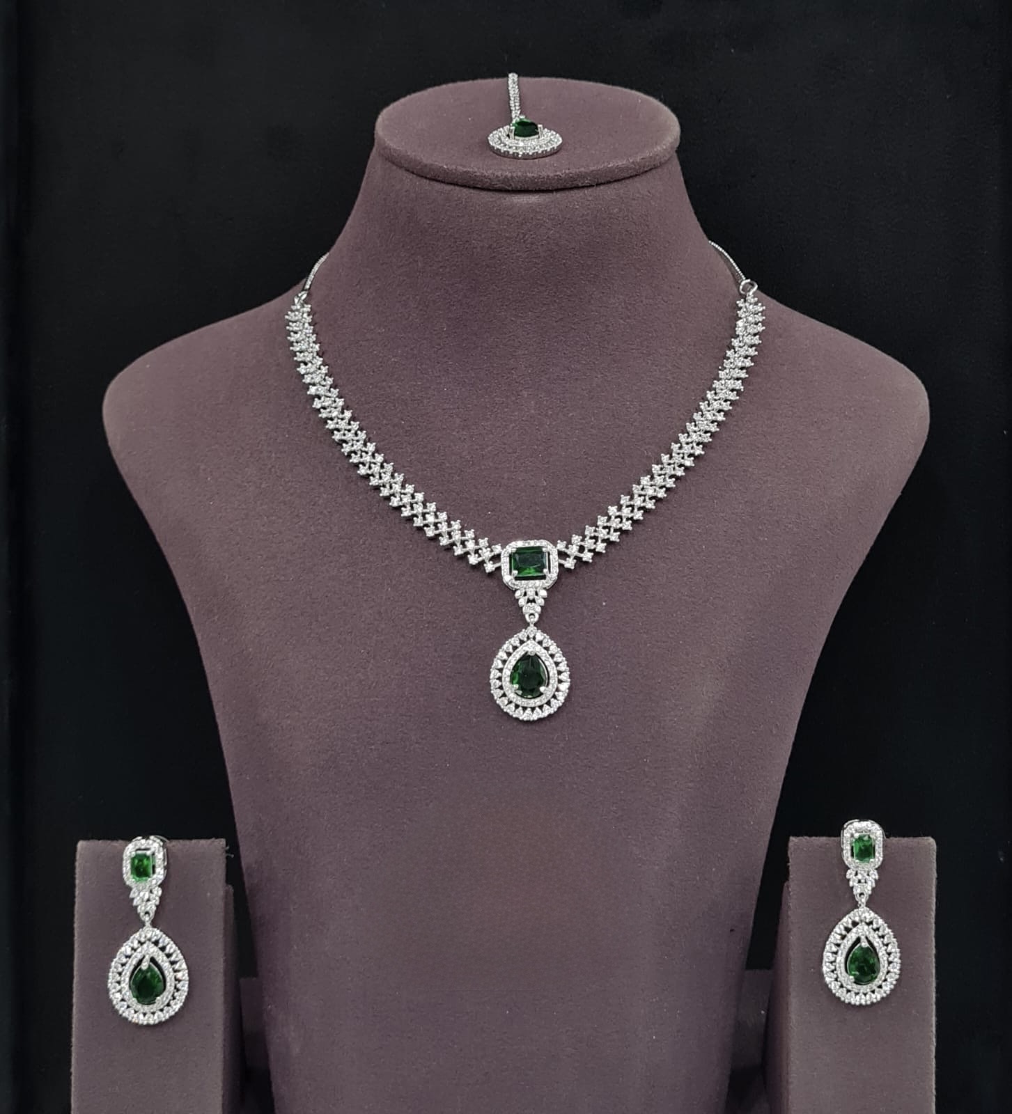 Cz Necklace 11342 - 2