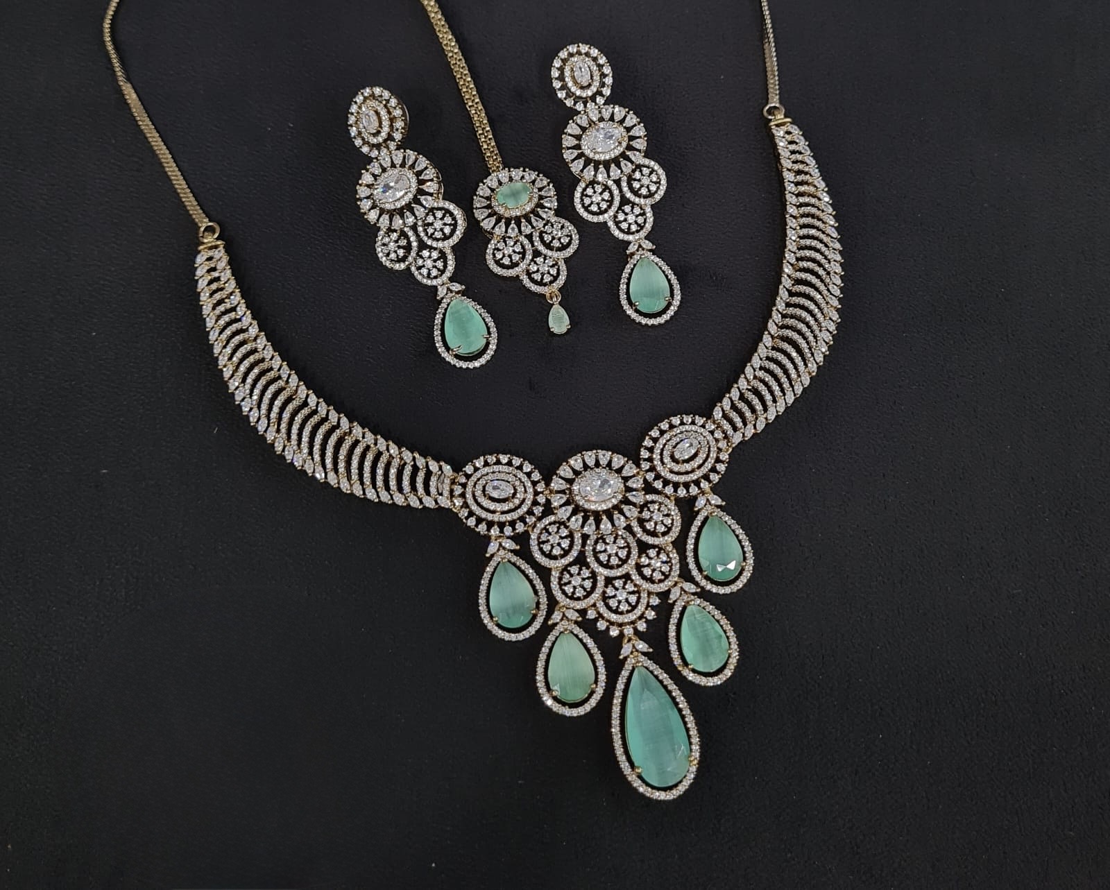 Cz Necklace 10257 - 14