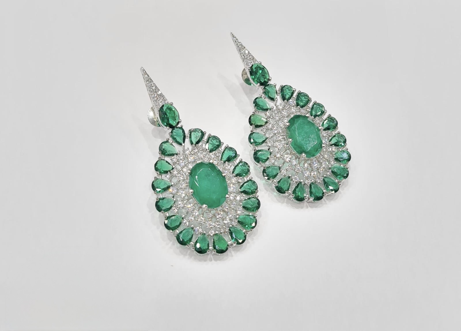 Cz Earrings 08446 - 16