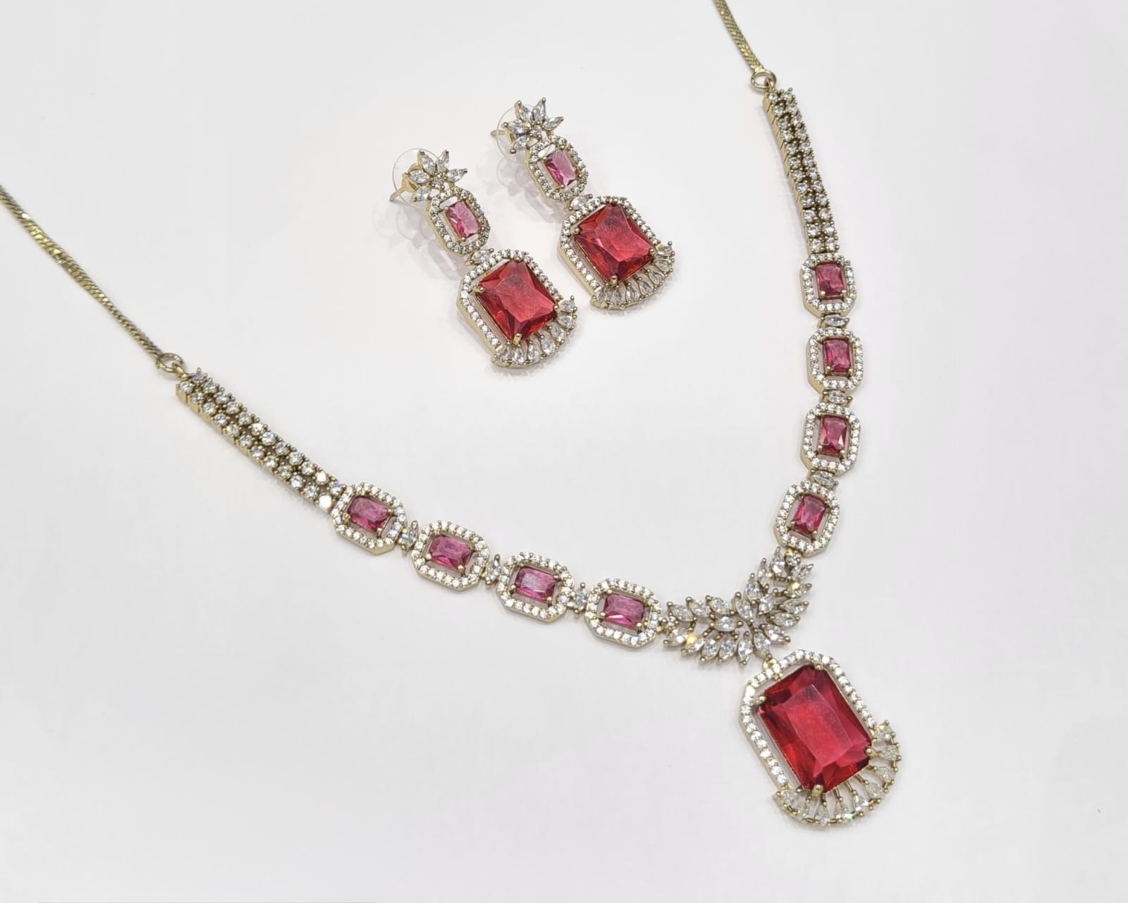 Cz Necklace 11111 - 10