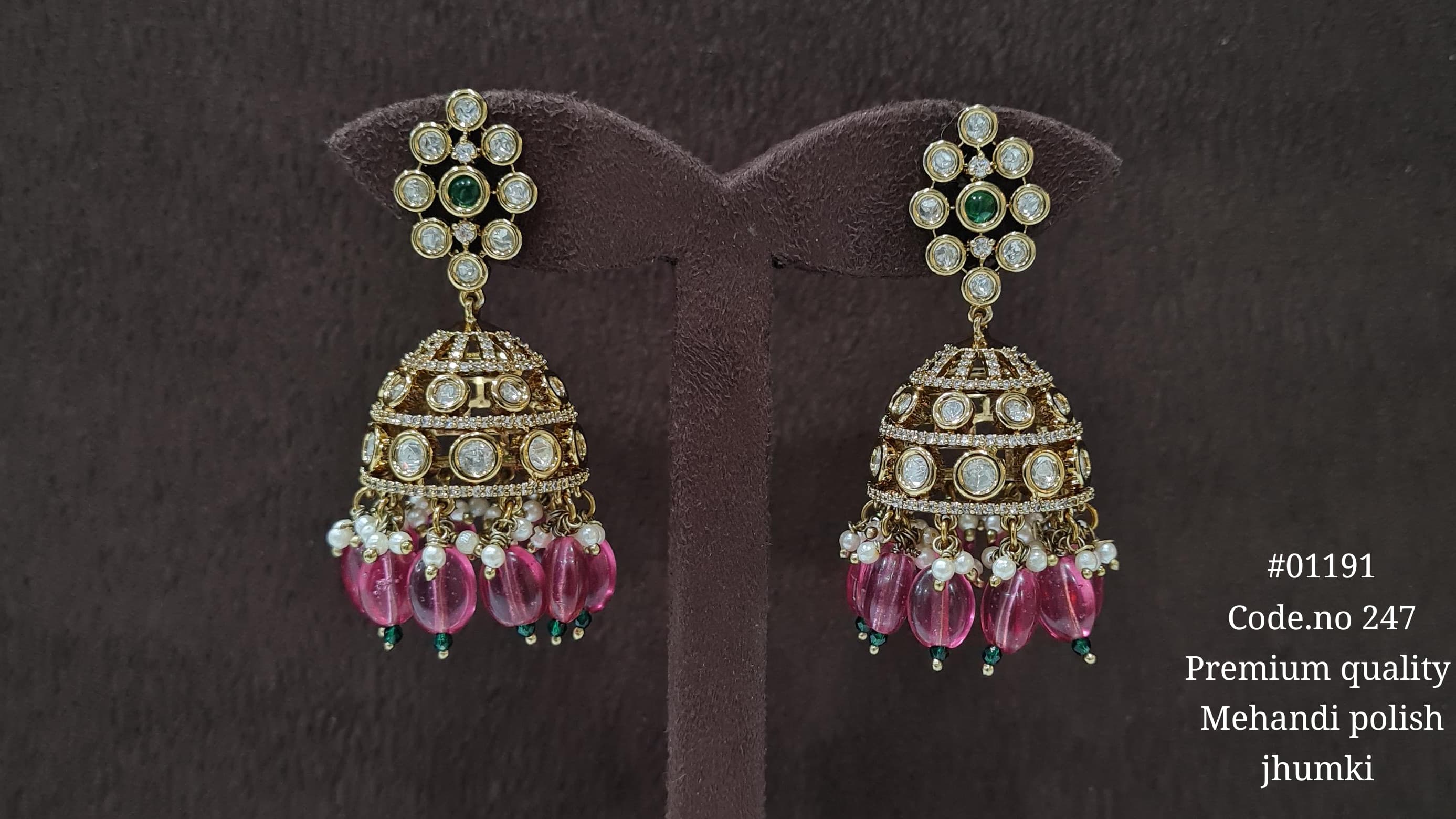 Kundan Jhumki 01191 - 7