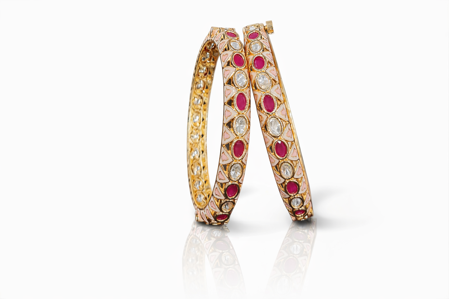 Kundan Bangles 05316