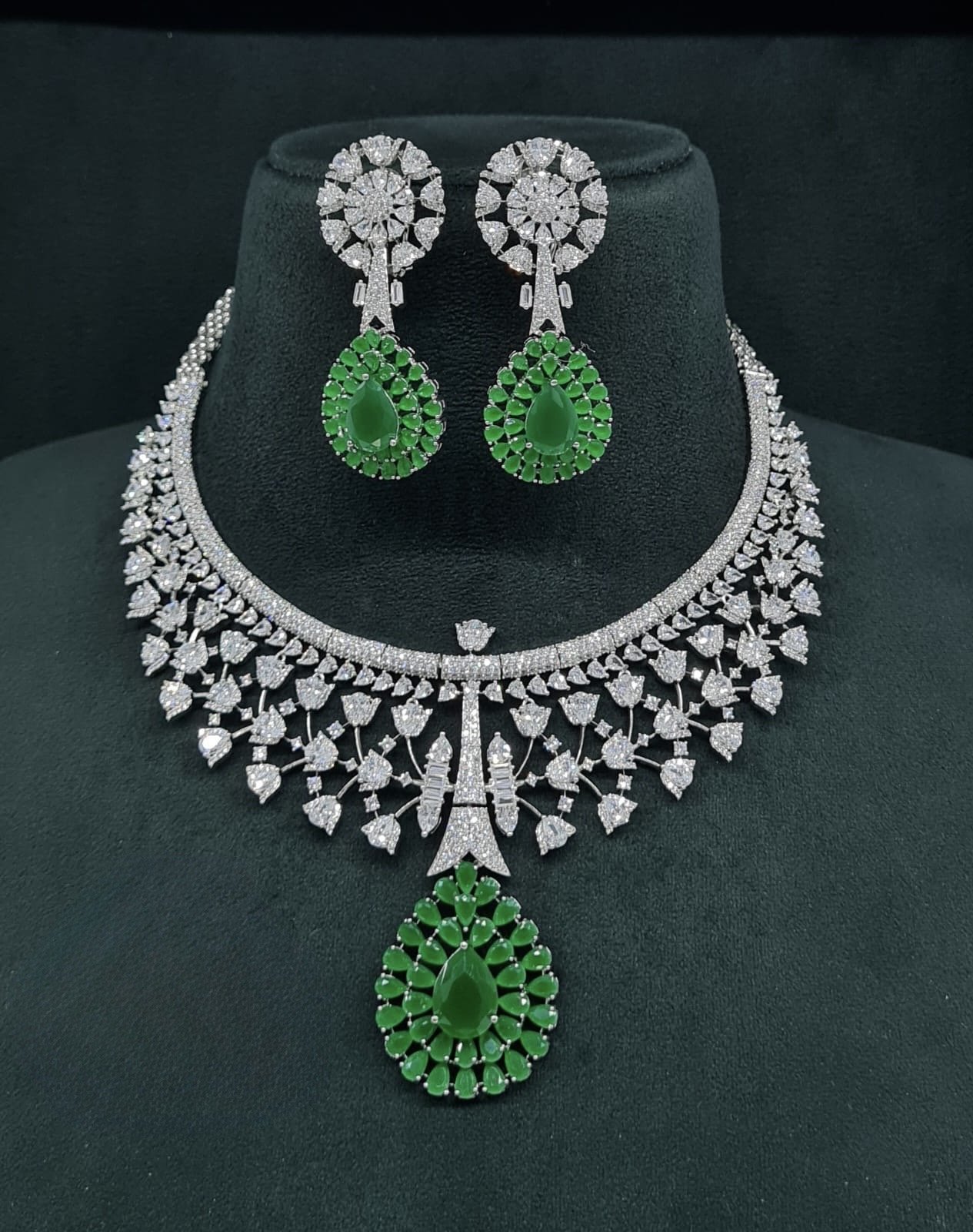 Cz Necklace 07429 - 16