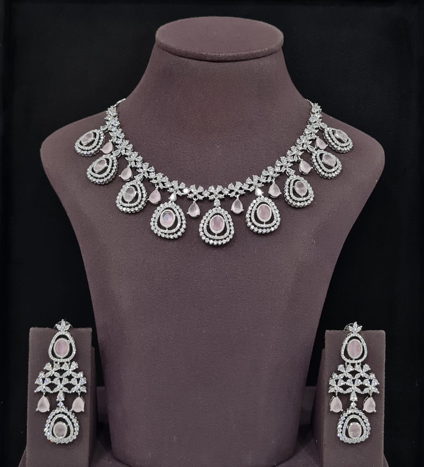 Cz Necklace 11647 - 2