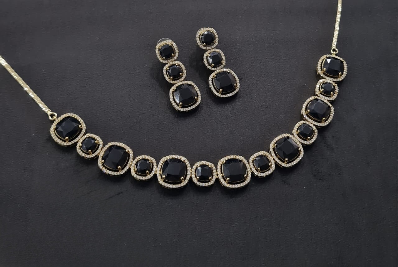 Cz Necklace 11108 - 7