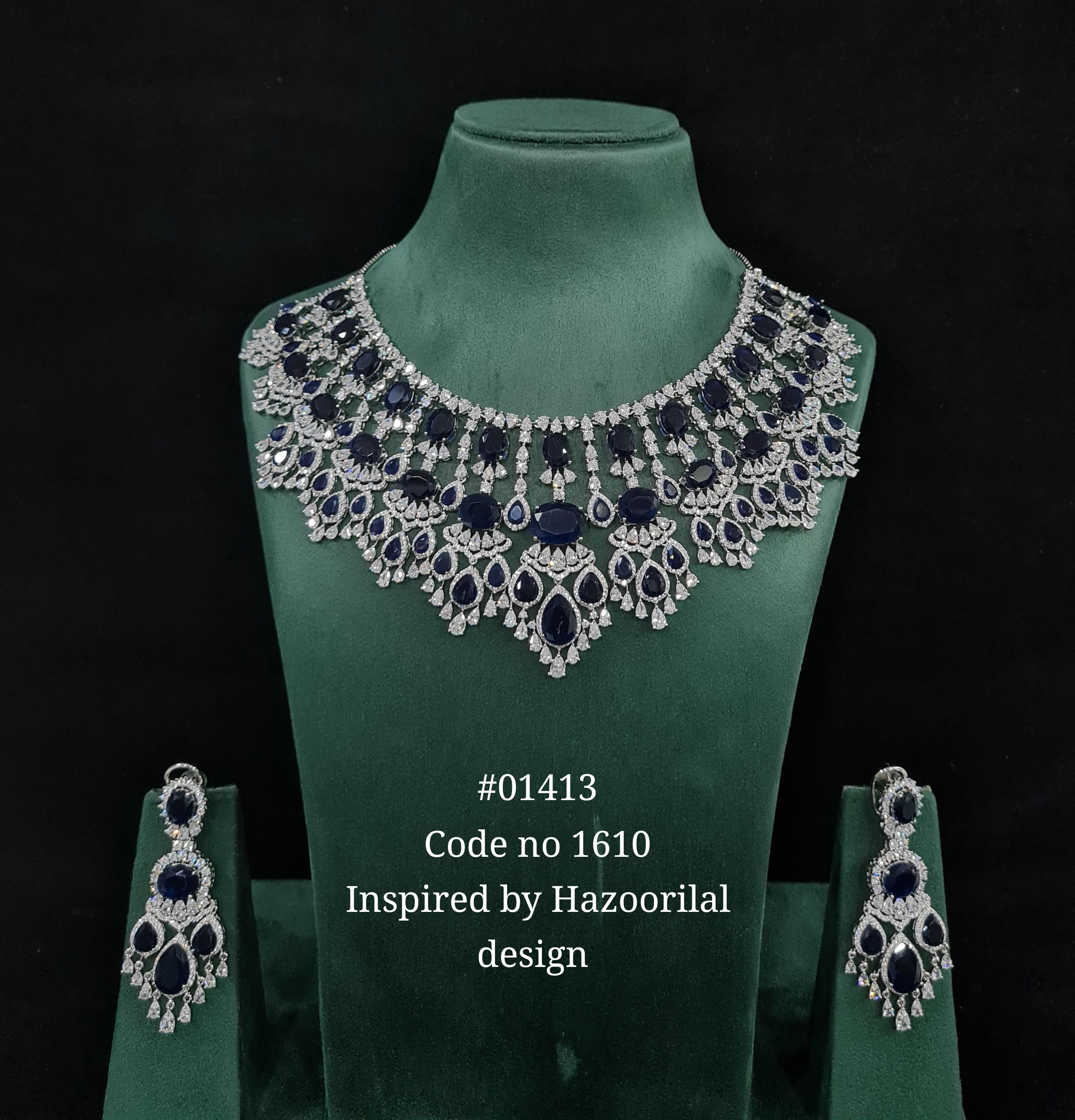 Cz Necklace 01413 - 5