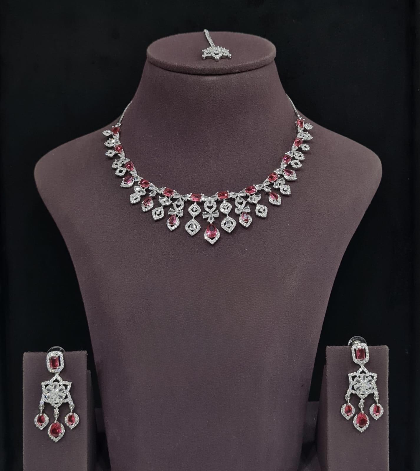 Cz Necklace 11341 - 6