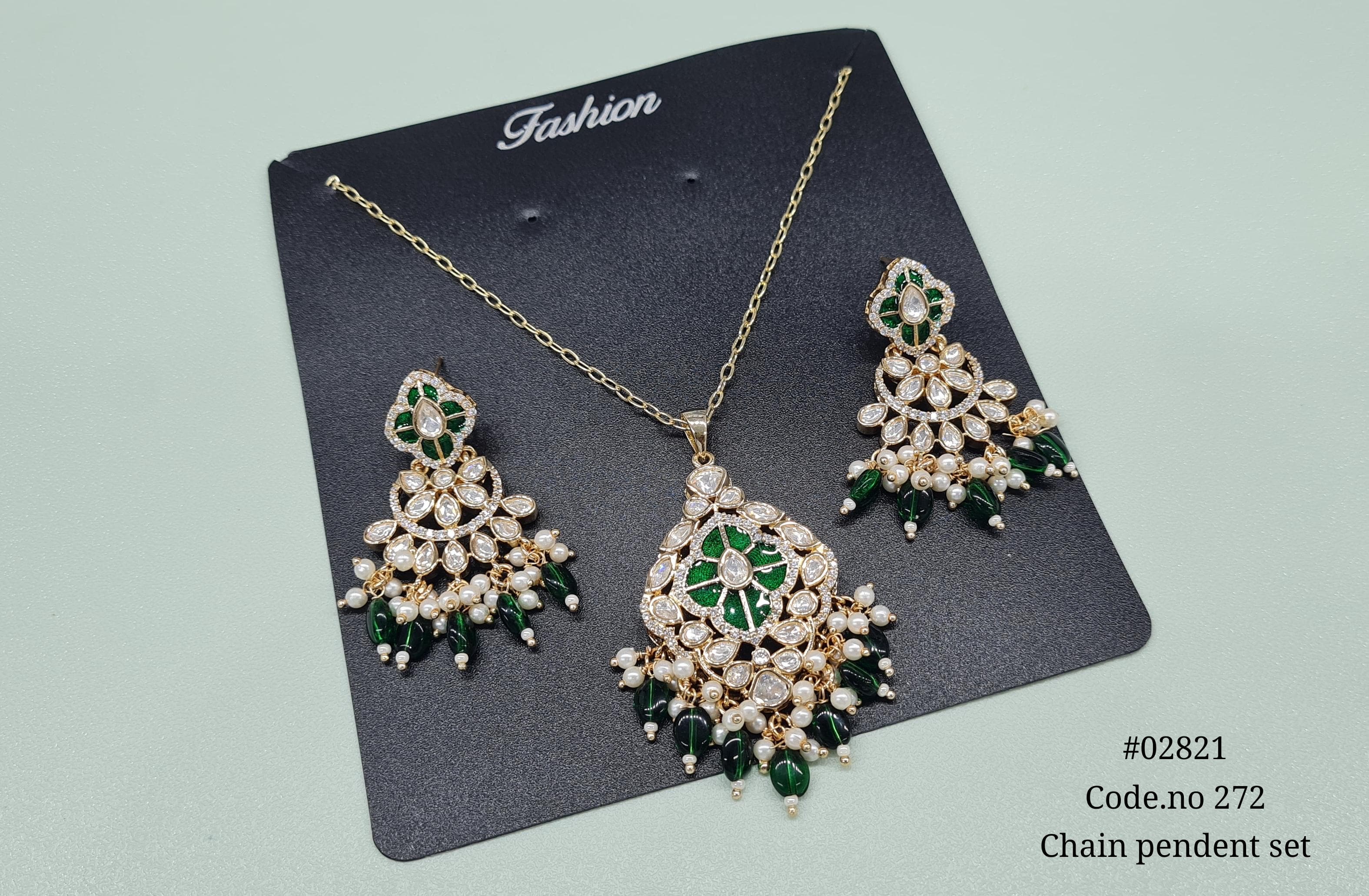 Kundan pendant 02821