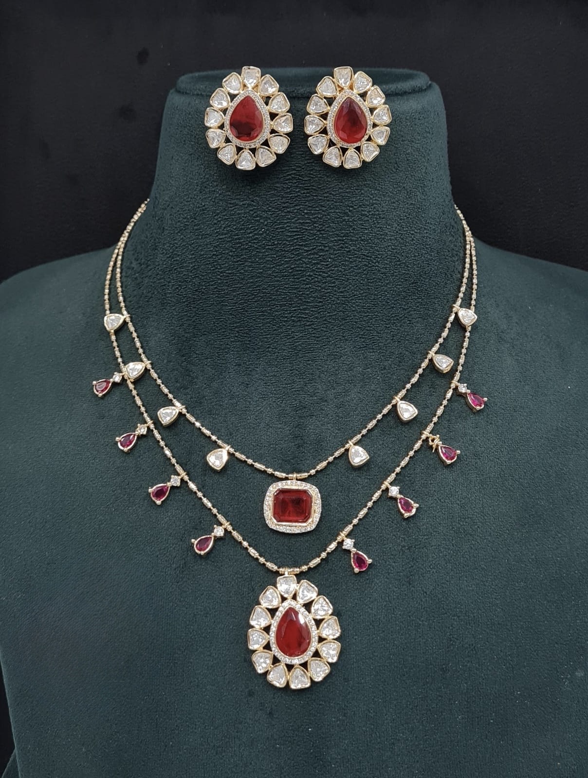 Kundan Pendant 08893 - 4