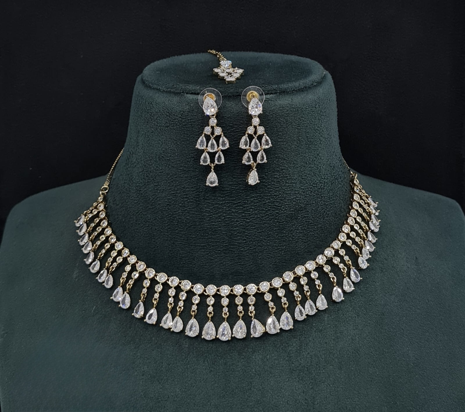 Cz Necklace 10258 - 9