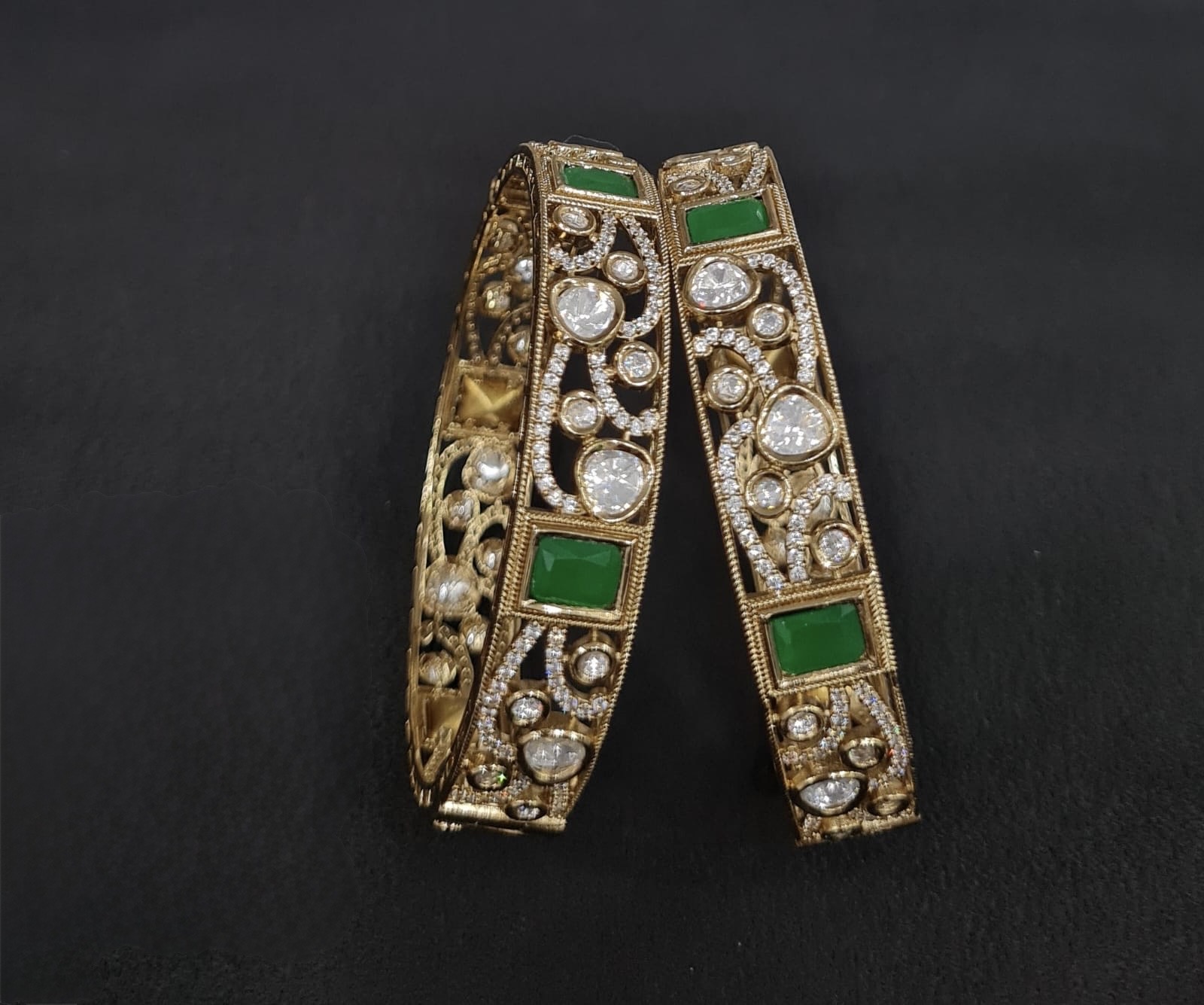 Kundan Bangles 00271 - 4