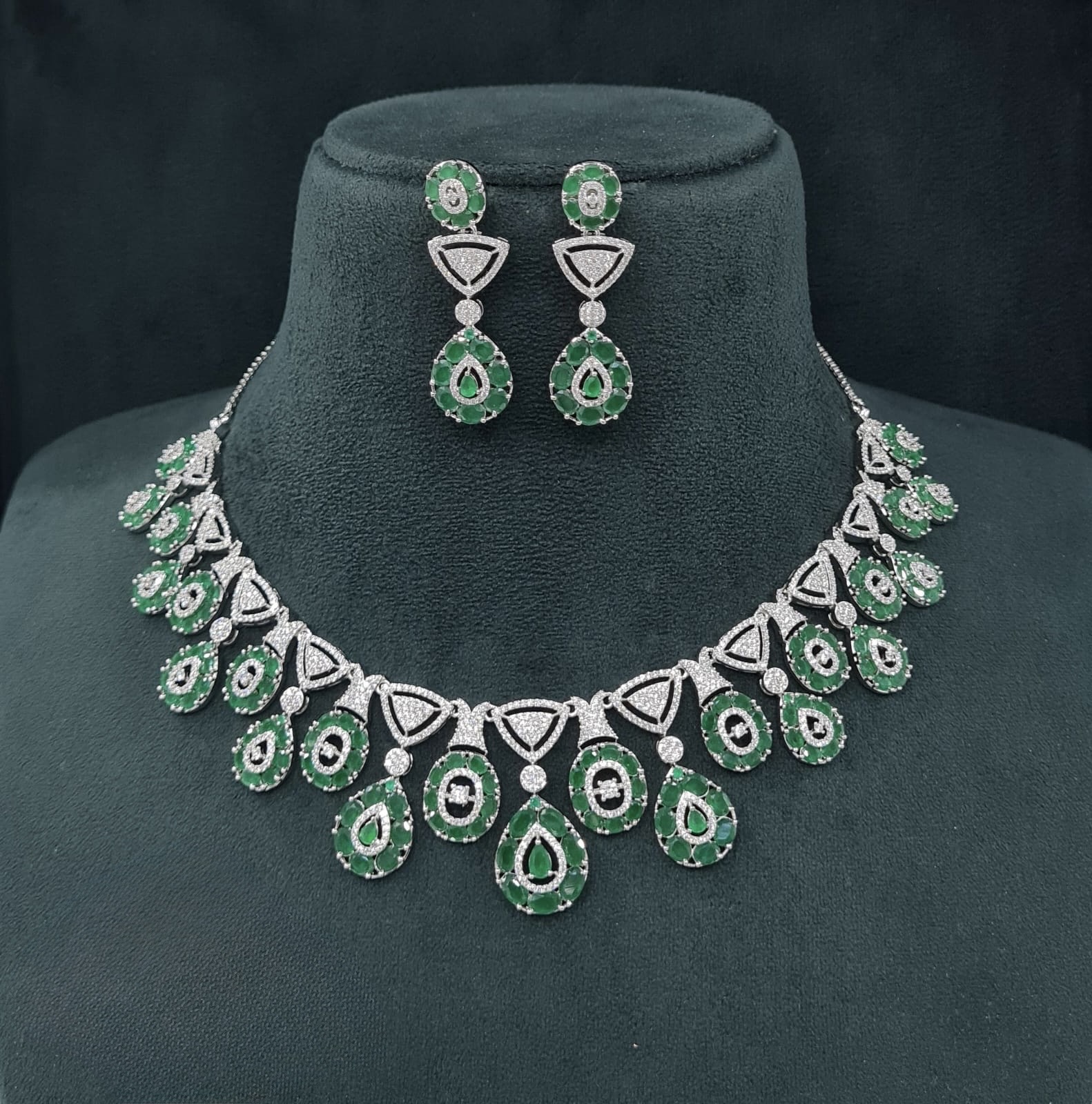 Cz Necklace 07586 - 7