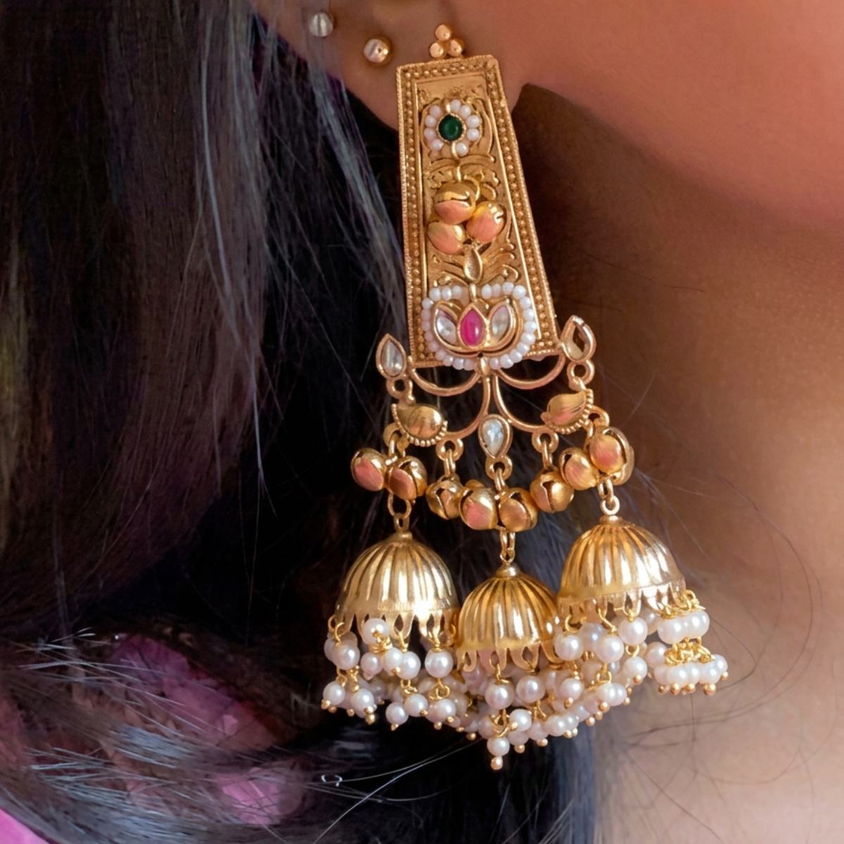 Kashmiri Earrings 05949 (Test - 4