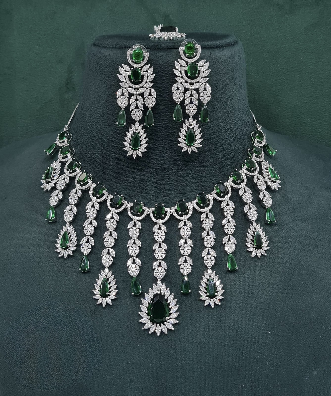 Cz Necklace 09327 - 11