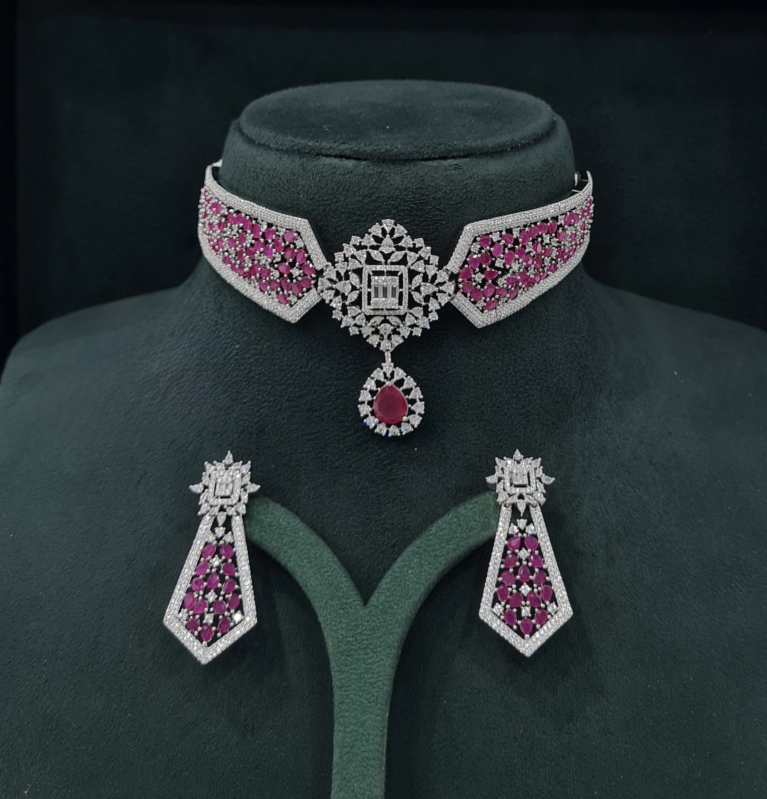 Cz Necklace 07432 - 5