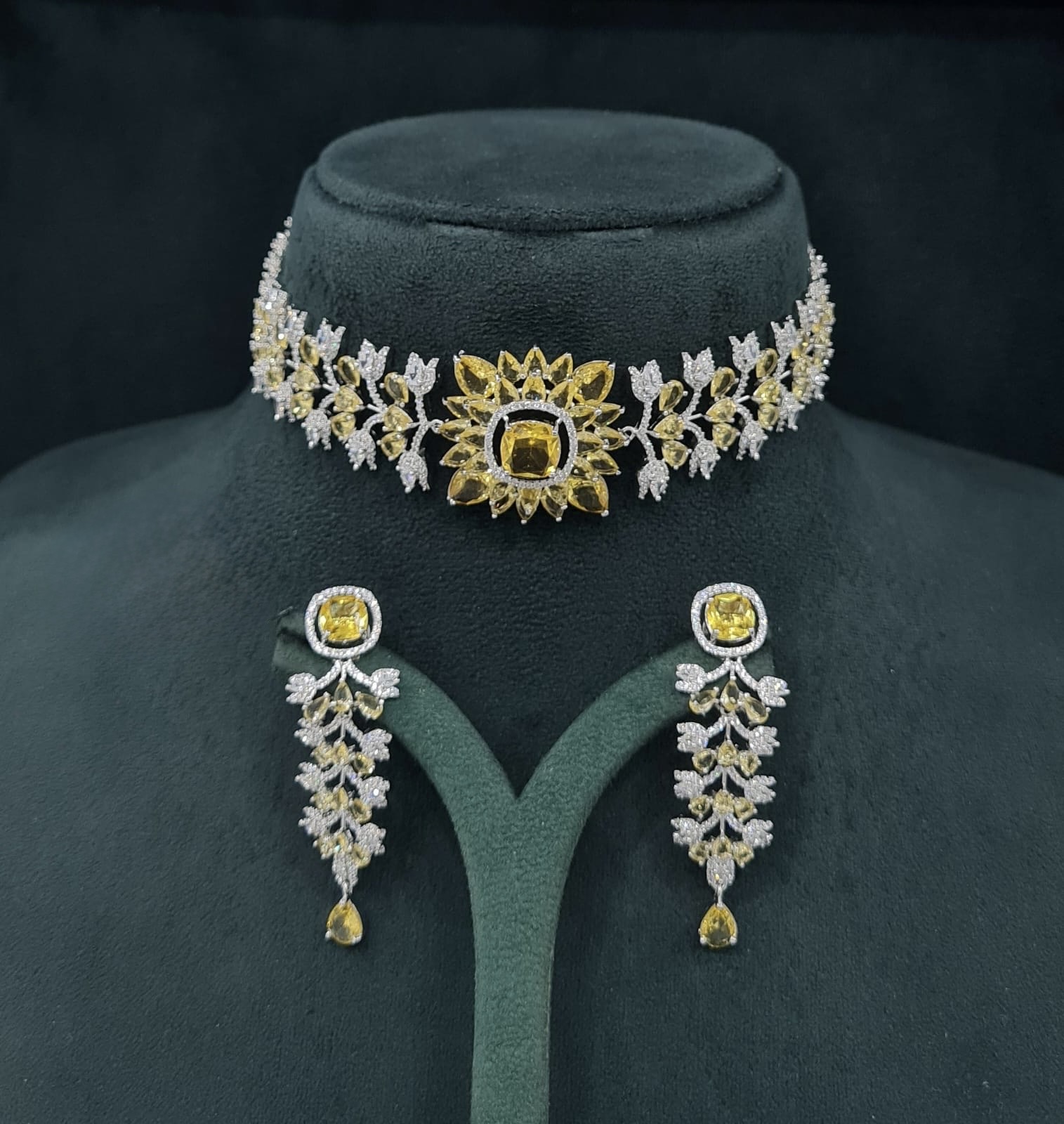 Cz Necklace 07611 - 3