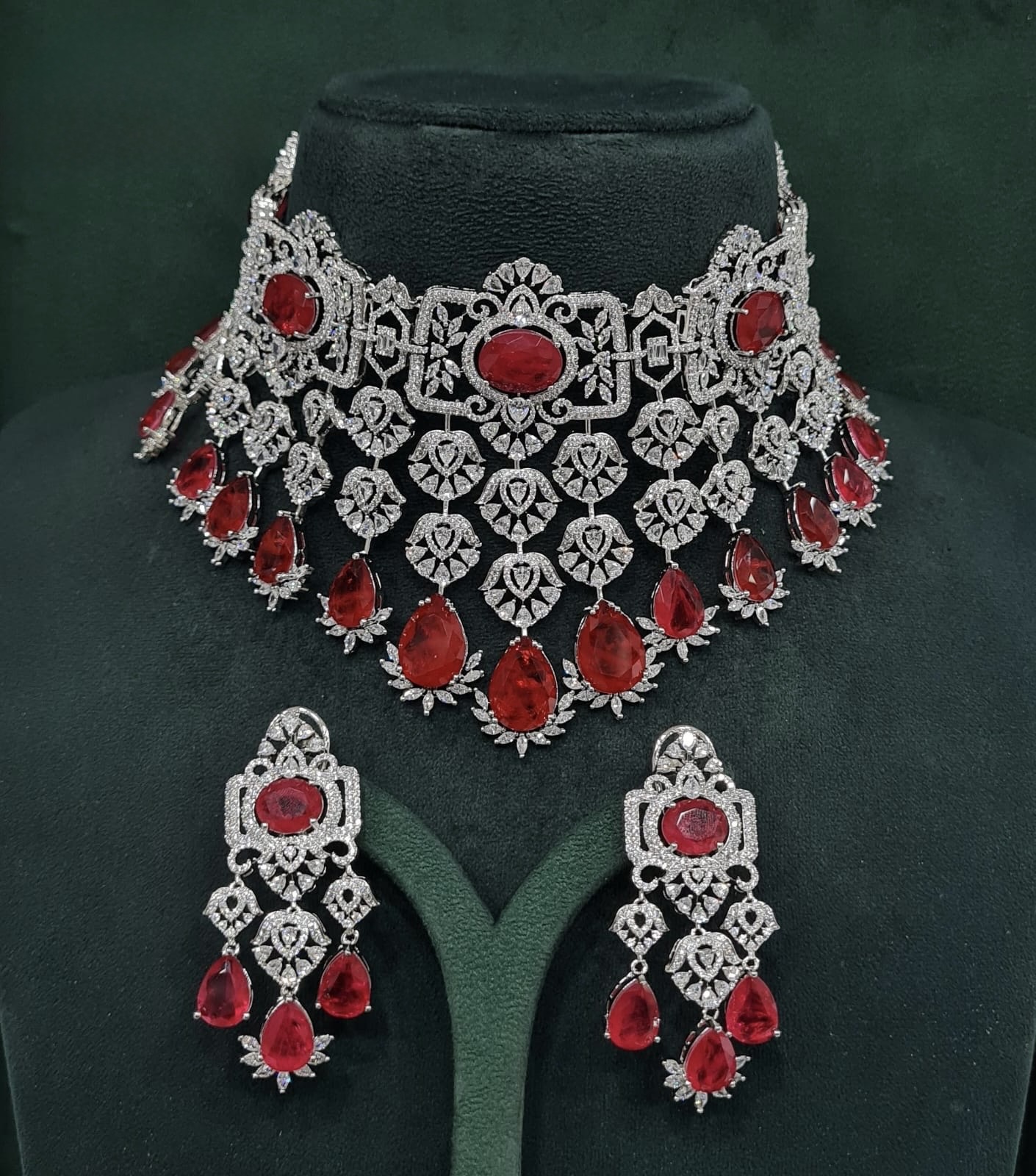 Cz Bride Set 10378 - 4