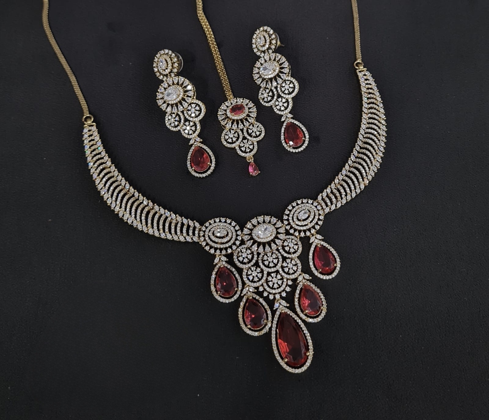 Cz Necklace 10257 - 13