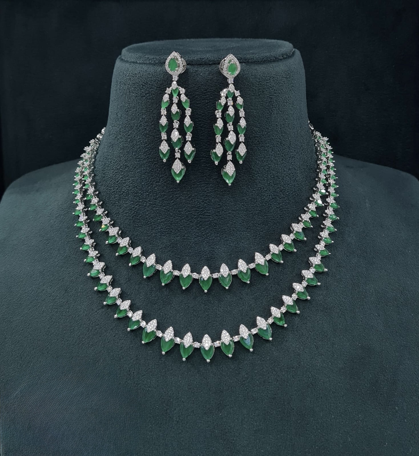 Cz Necklace 06303 - 3