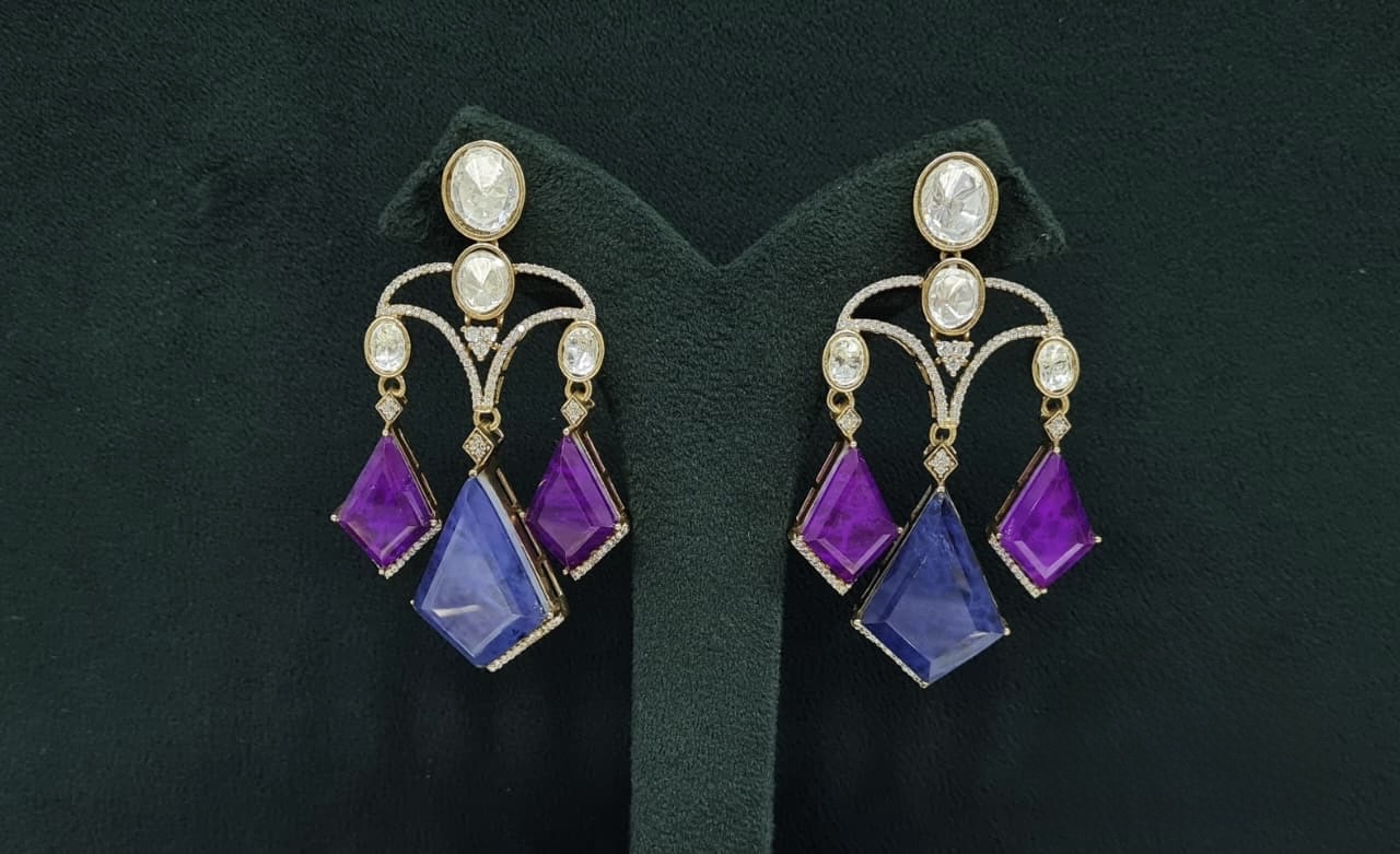 Moissanite Earrings 08901 - 13
