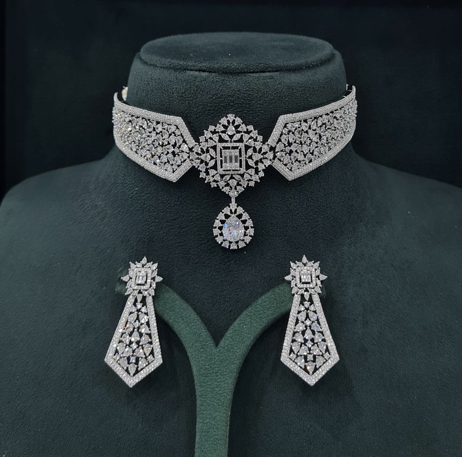 Cz Necklace 07432 - 6