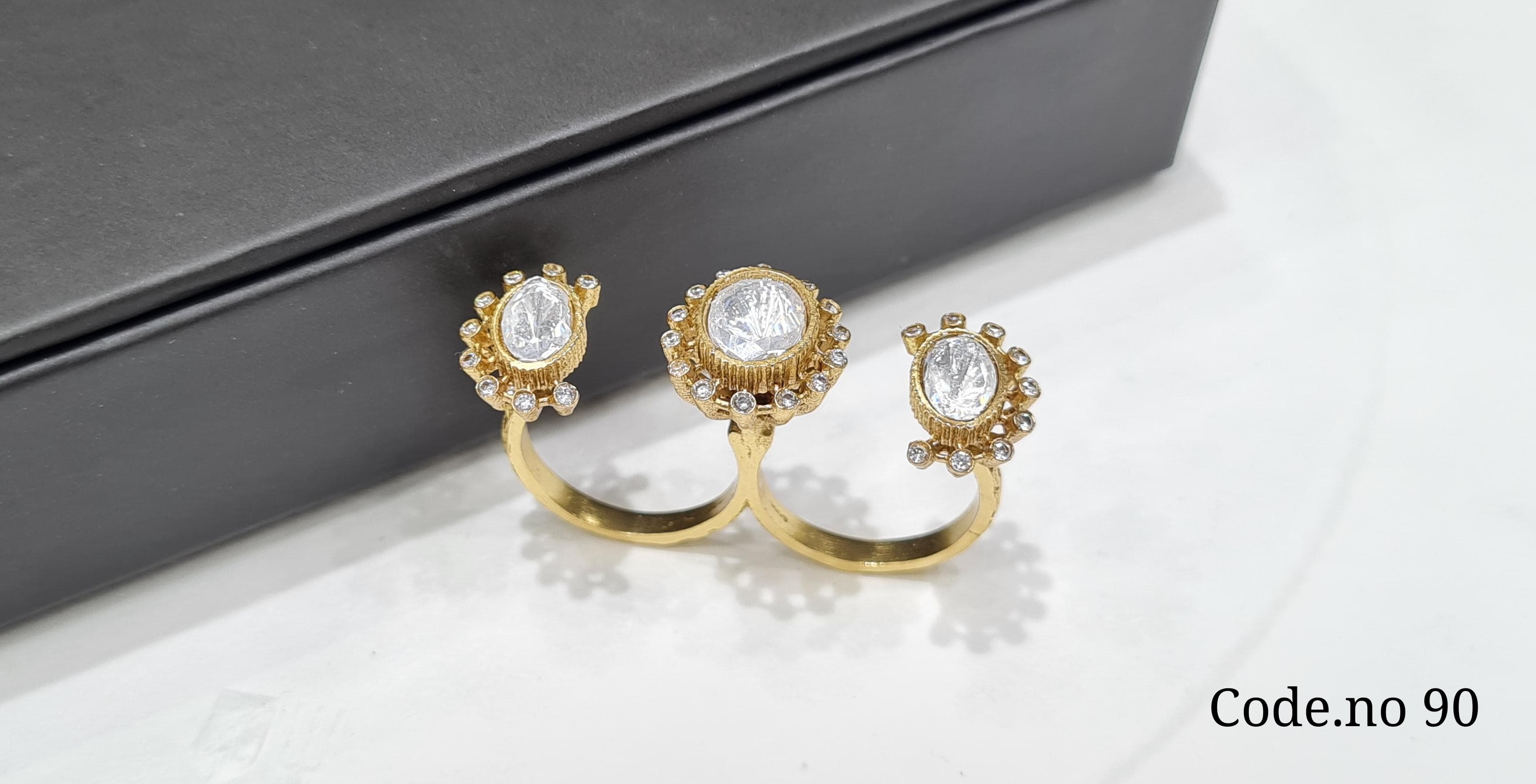 Kundan Fingerring 00064 - 6