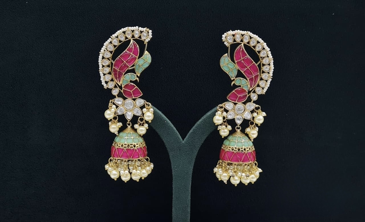 Kundan Jhumki 06491 - 3