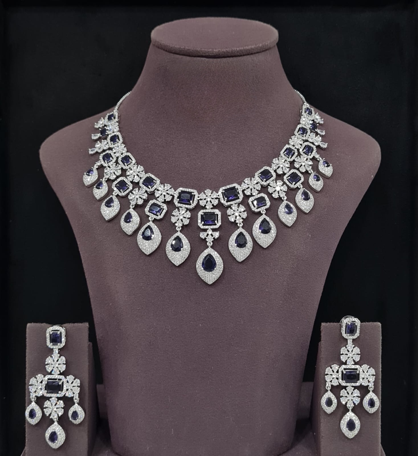 Cz Necklace 11649 - 7