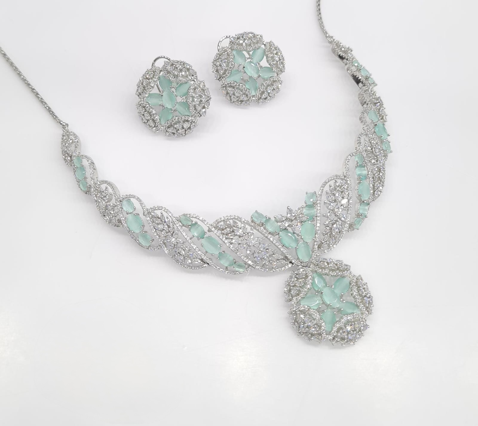 Cz Necklace 06774 - 14
