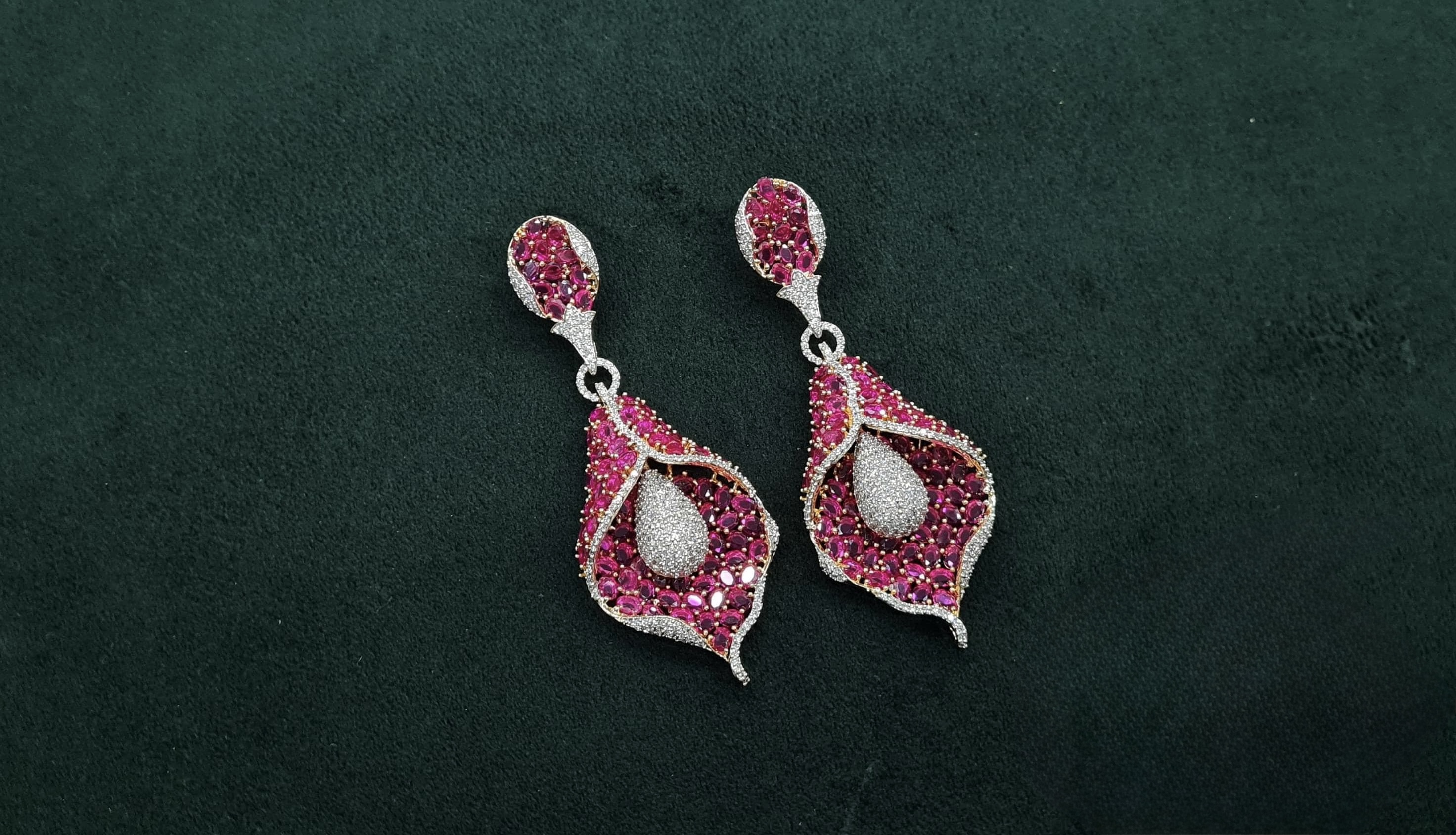 Cz Earrings 08982