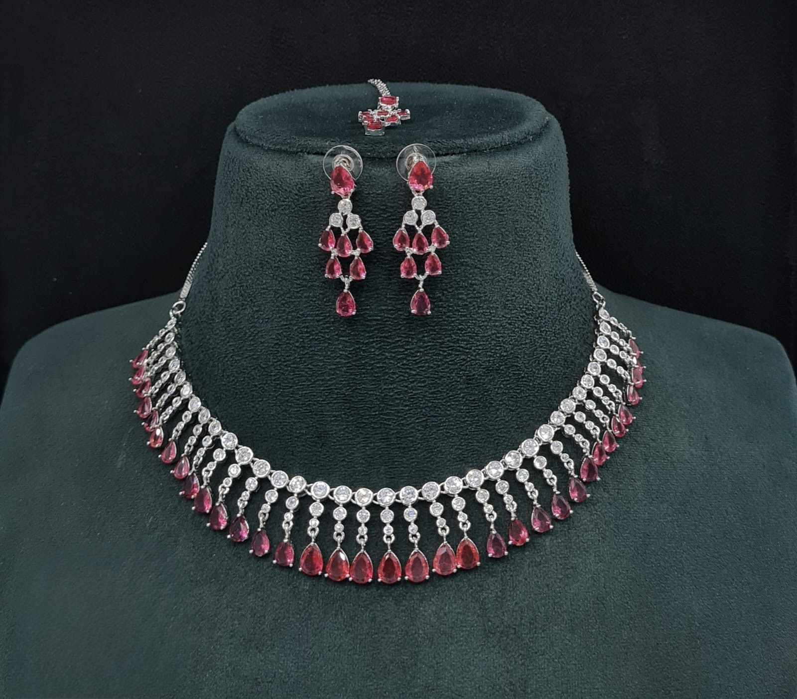 Cz Necklace 10258 - 6