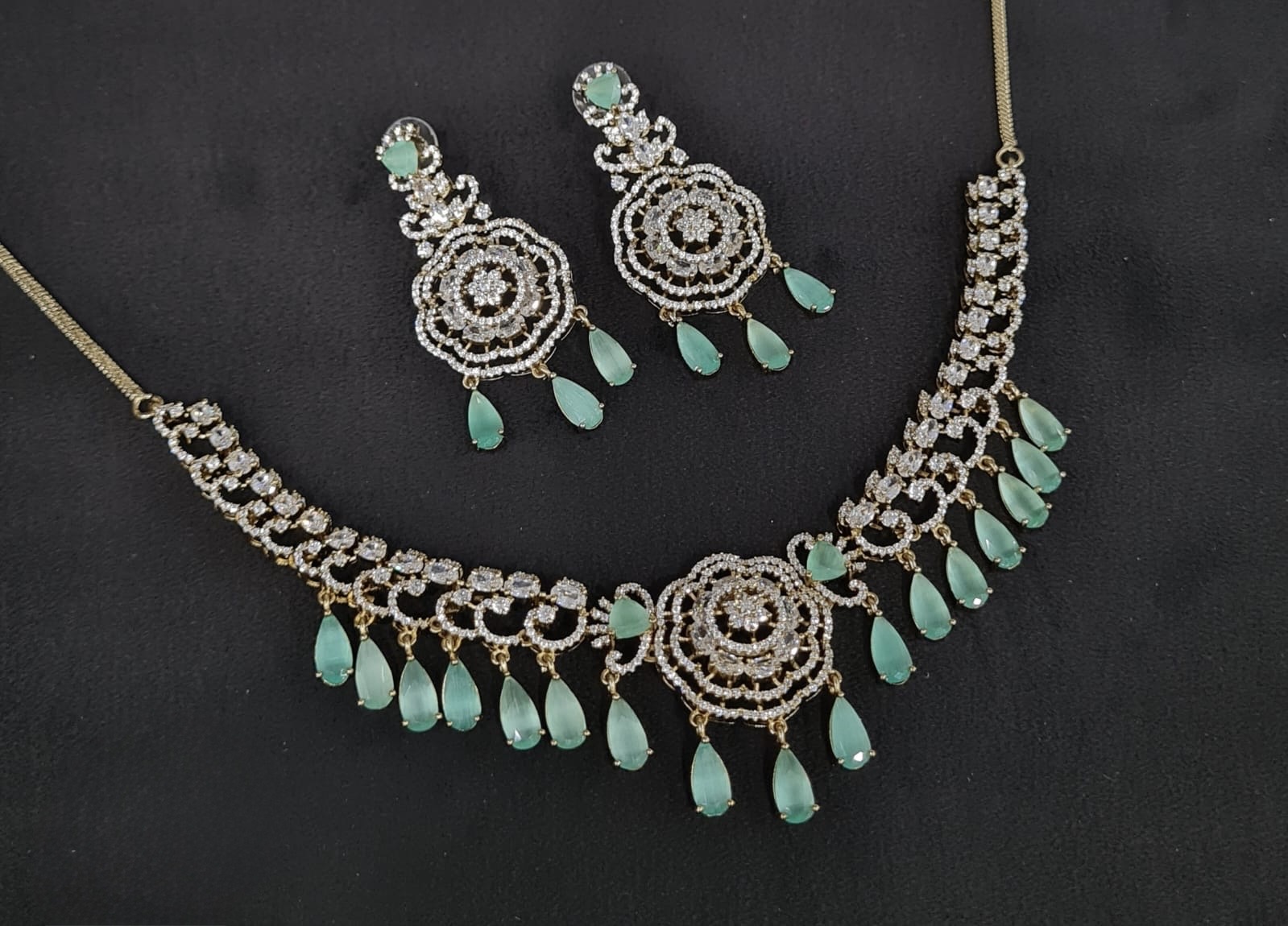 Cz Necklace 10974 - 16