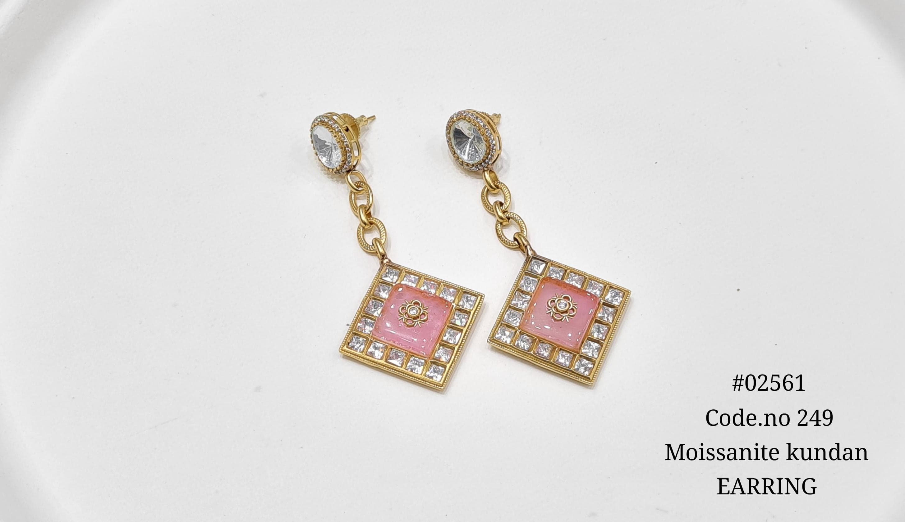 Kundan earring 02561