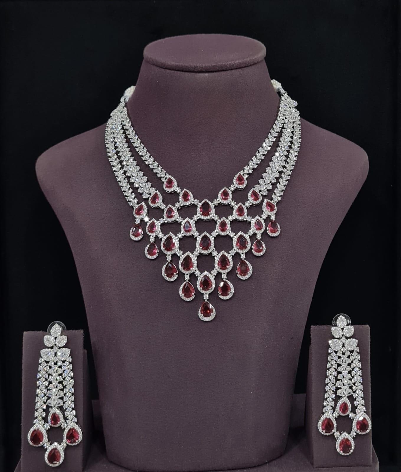 Cz Necklace 11426 - 9