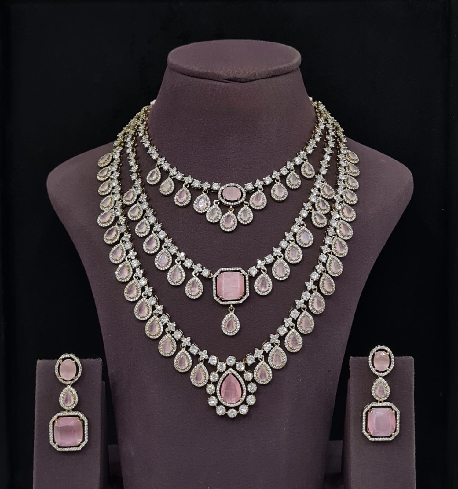 Cz Necklace 11427 - 9