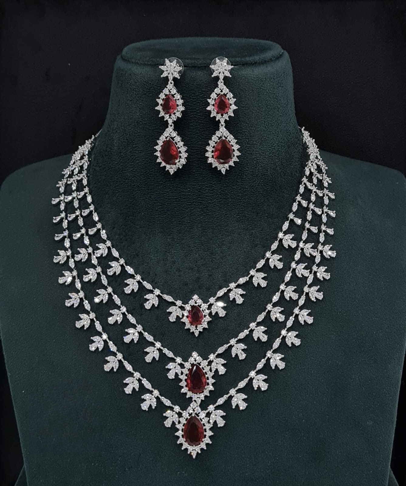 Cz Necklace 10972 - 9