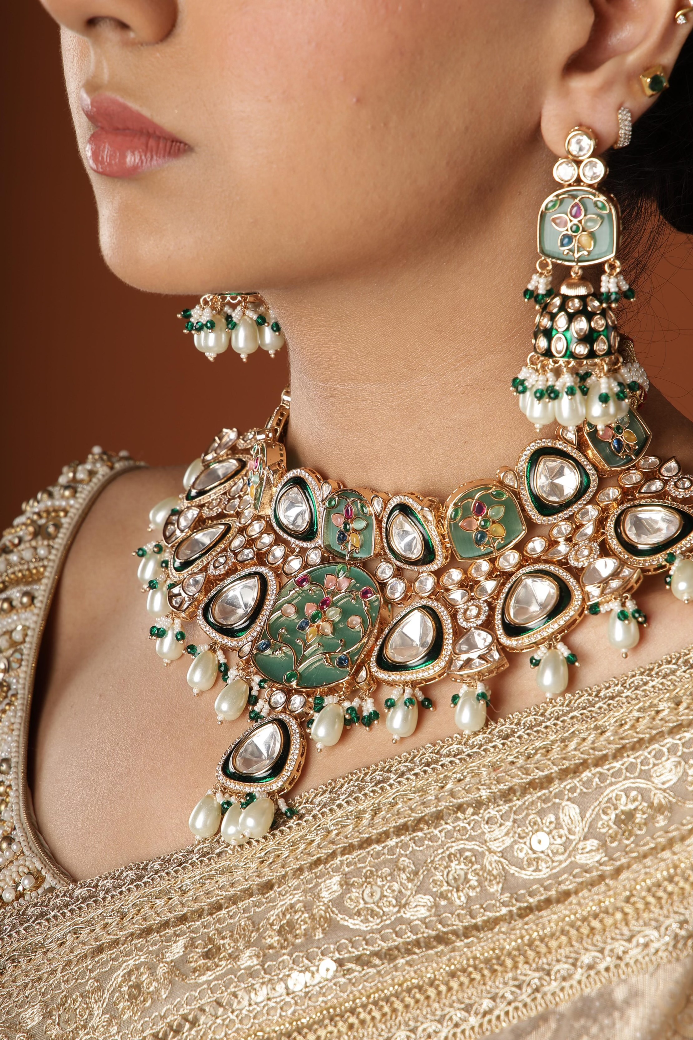 Kundan Bride Set 00537