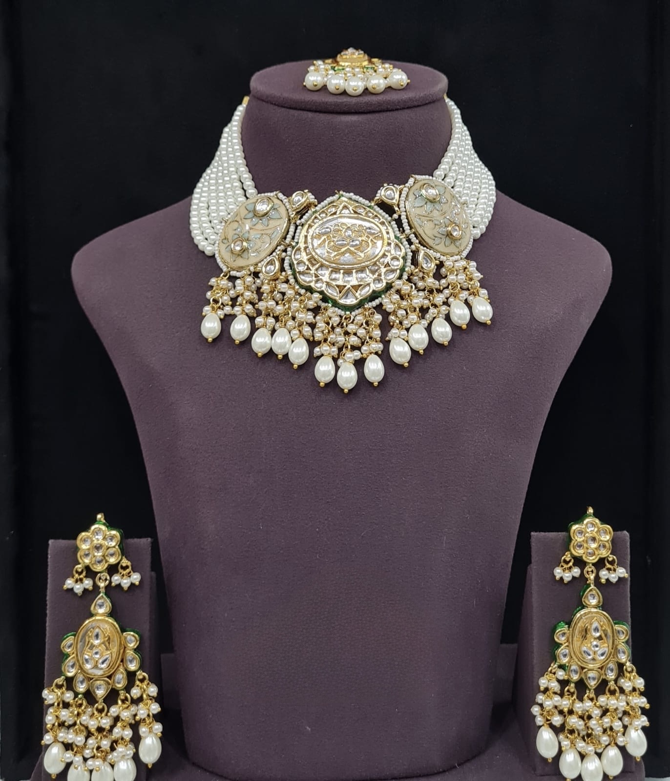 Meenakari Necklace 10706 - 3