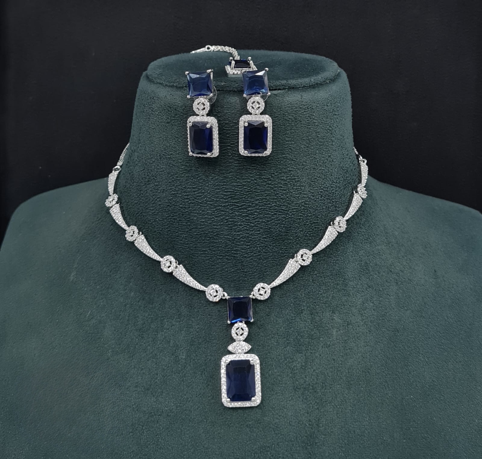 Cz Necklace 10260 - 13