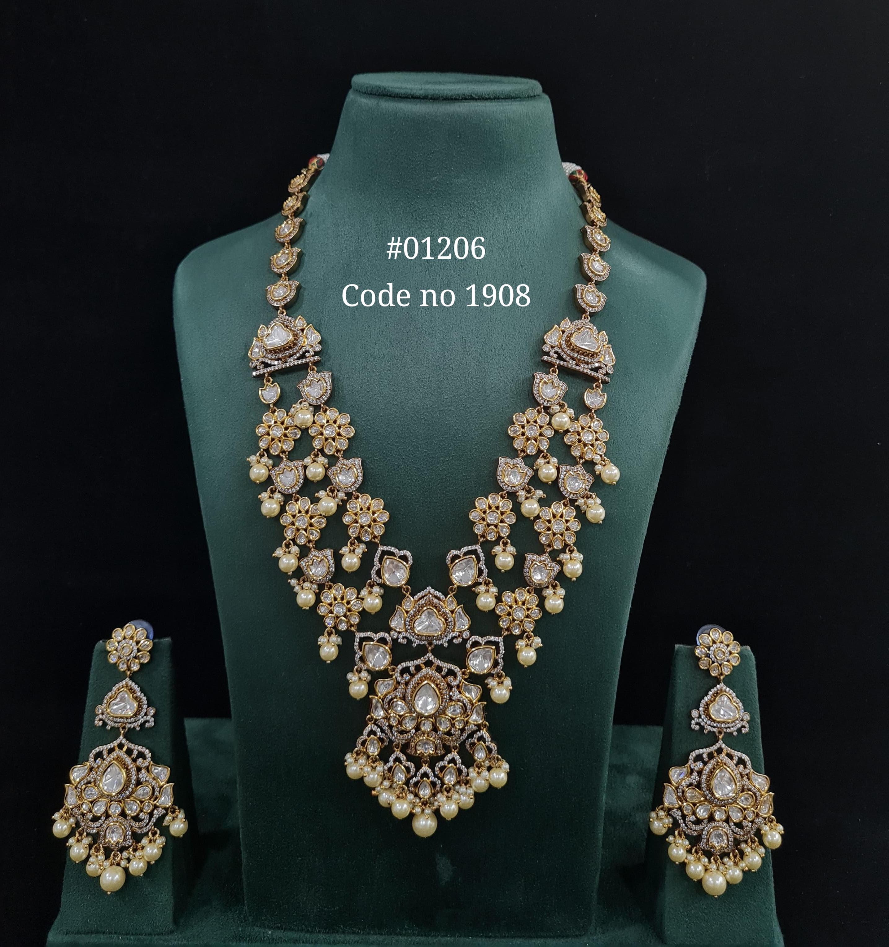 Kundan Long Set 01206