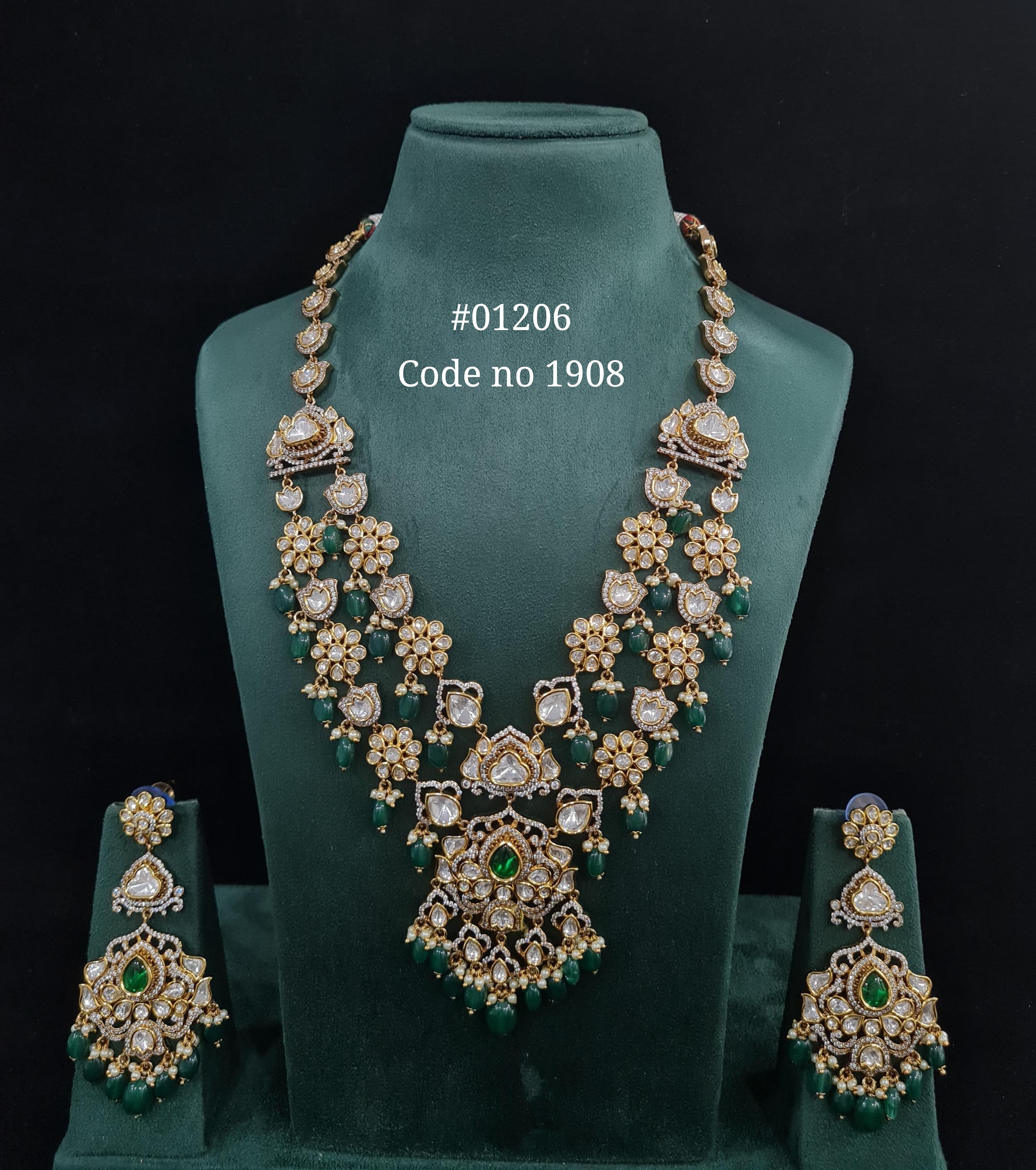 Kundan Long Set 01206 - 3