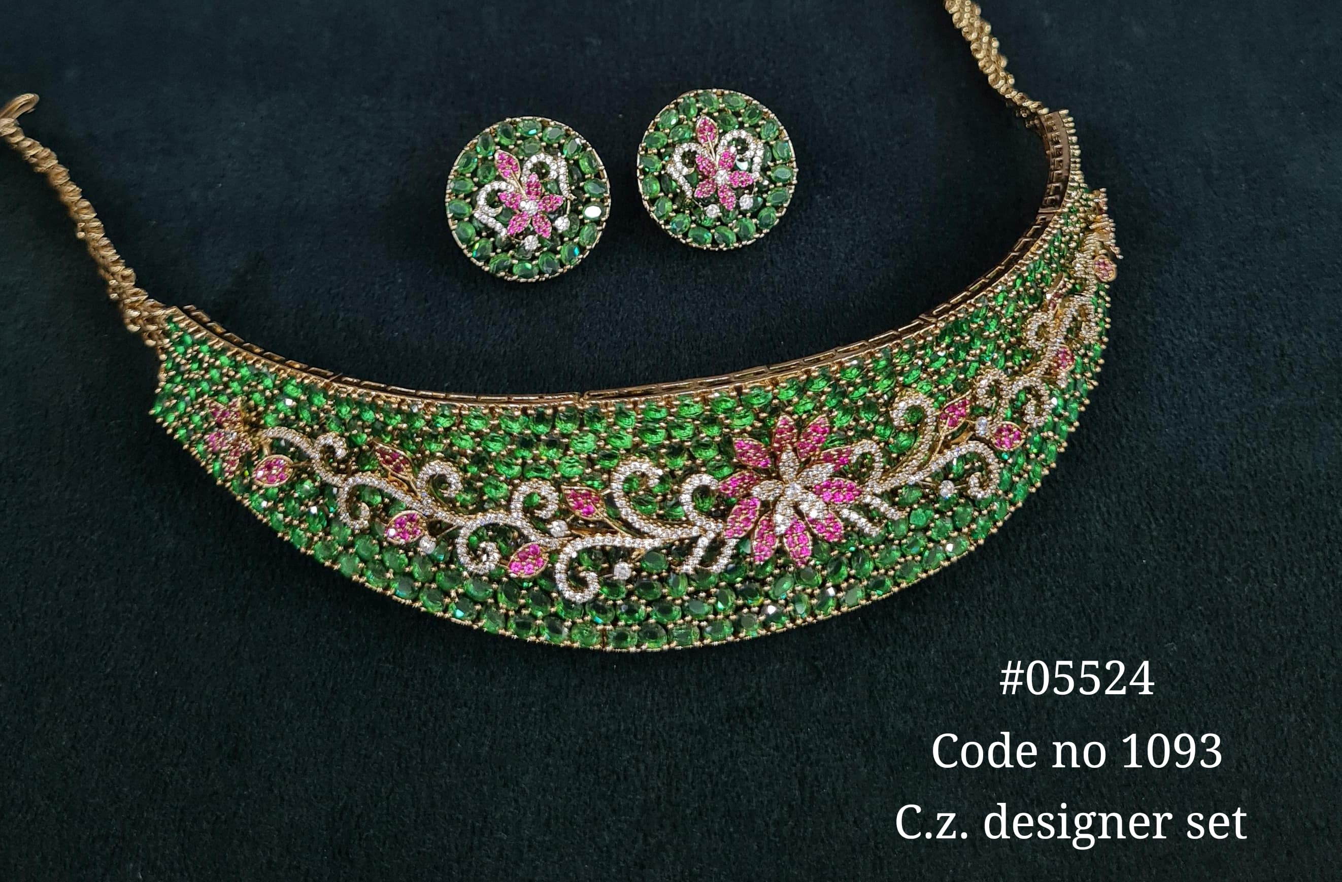 Cz Necklace 05524 - 6