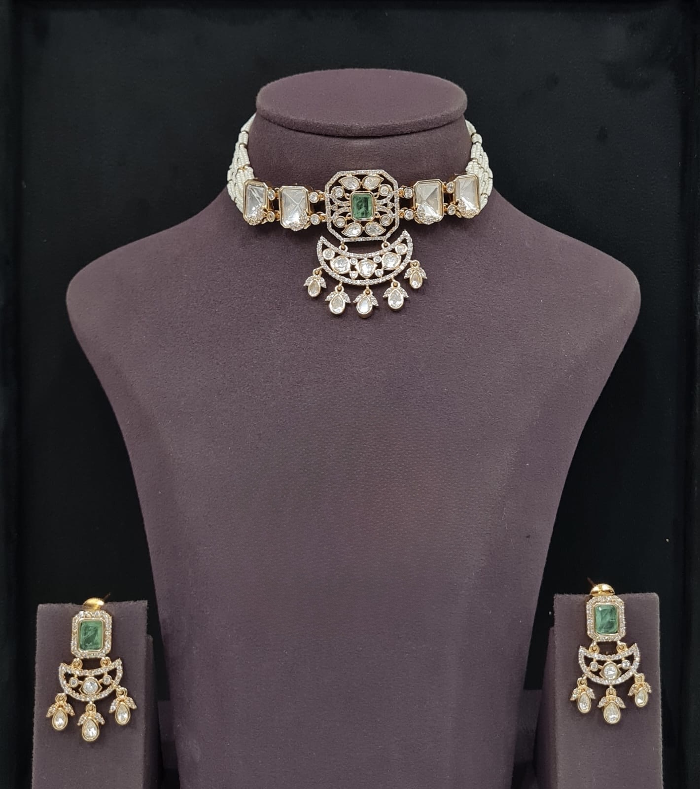 Kundan Necklace 11068 - 2
